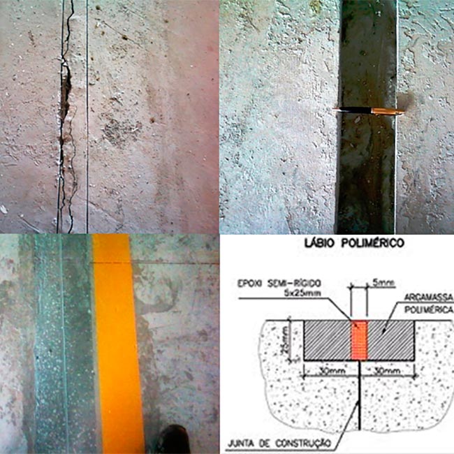 Foto de Serviço de Recuperação de Juntas de Dilatação - Lábios Poliméricos - Sirius
